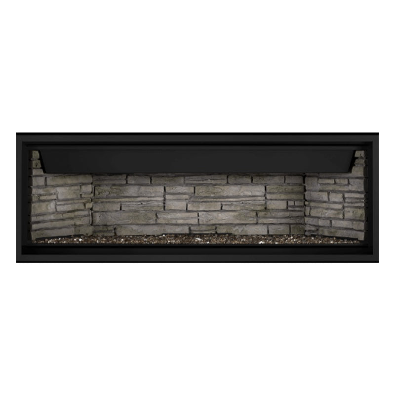 Napoleon Ascent Premium 56 Inch Linear Direct Vent Gas Fireplace - BLP56NTE | Modern Home Heating Solution for Living Rooms & Patios