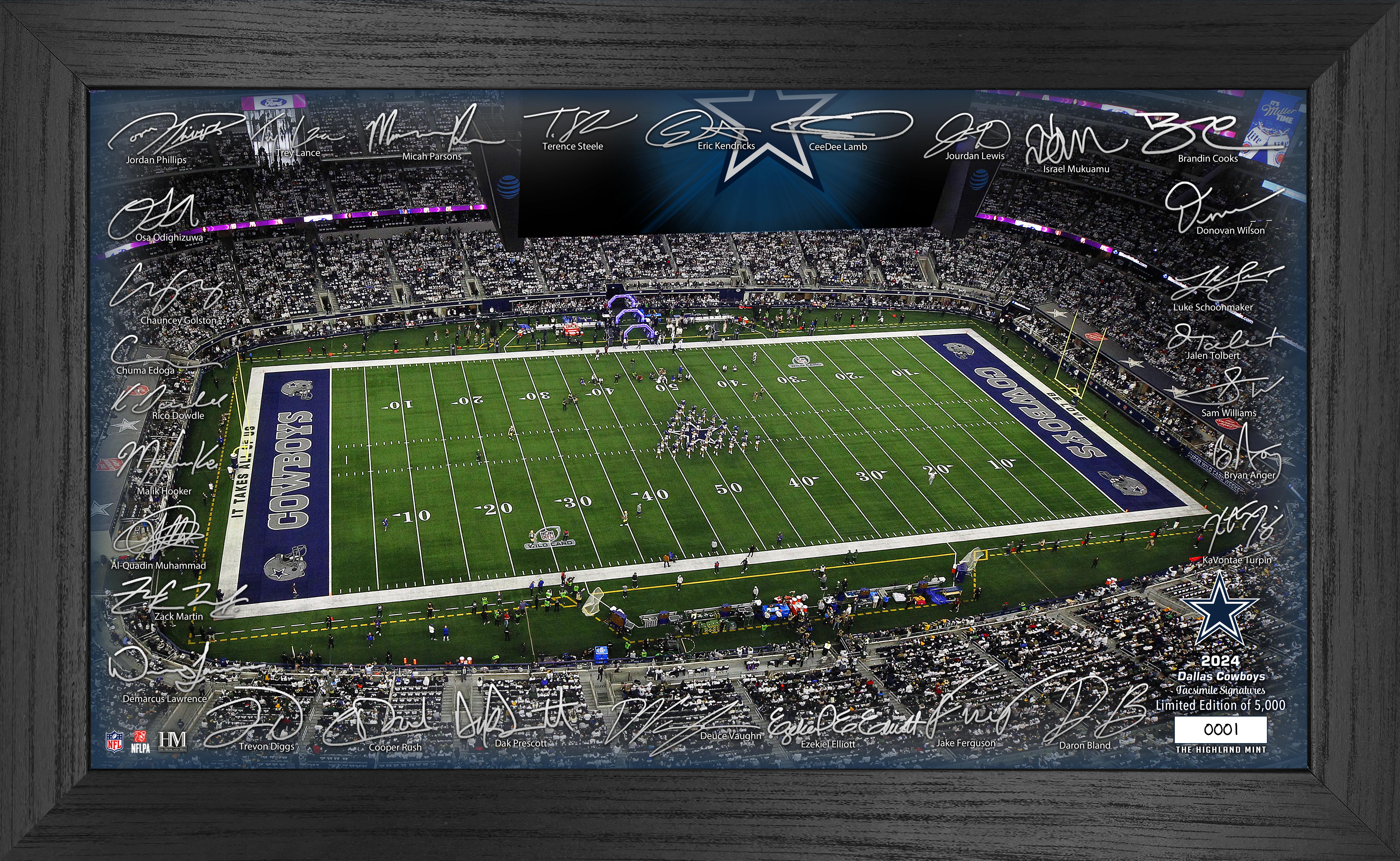 Dallas Cowboys 2024 NFL Signature Gridiron Football Jersey - Official Licensed Apparel for Men, Women & Kids | Perfect for Game Day, Tailgating & Fan Events