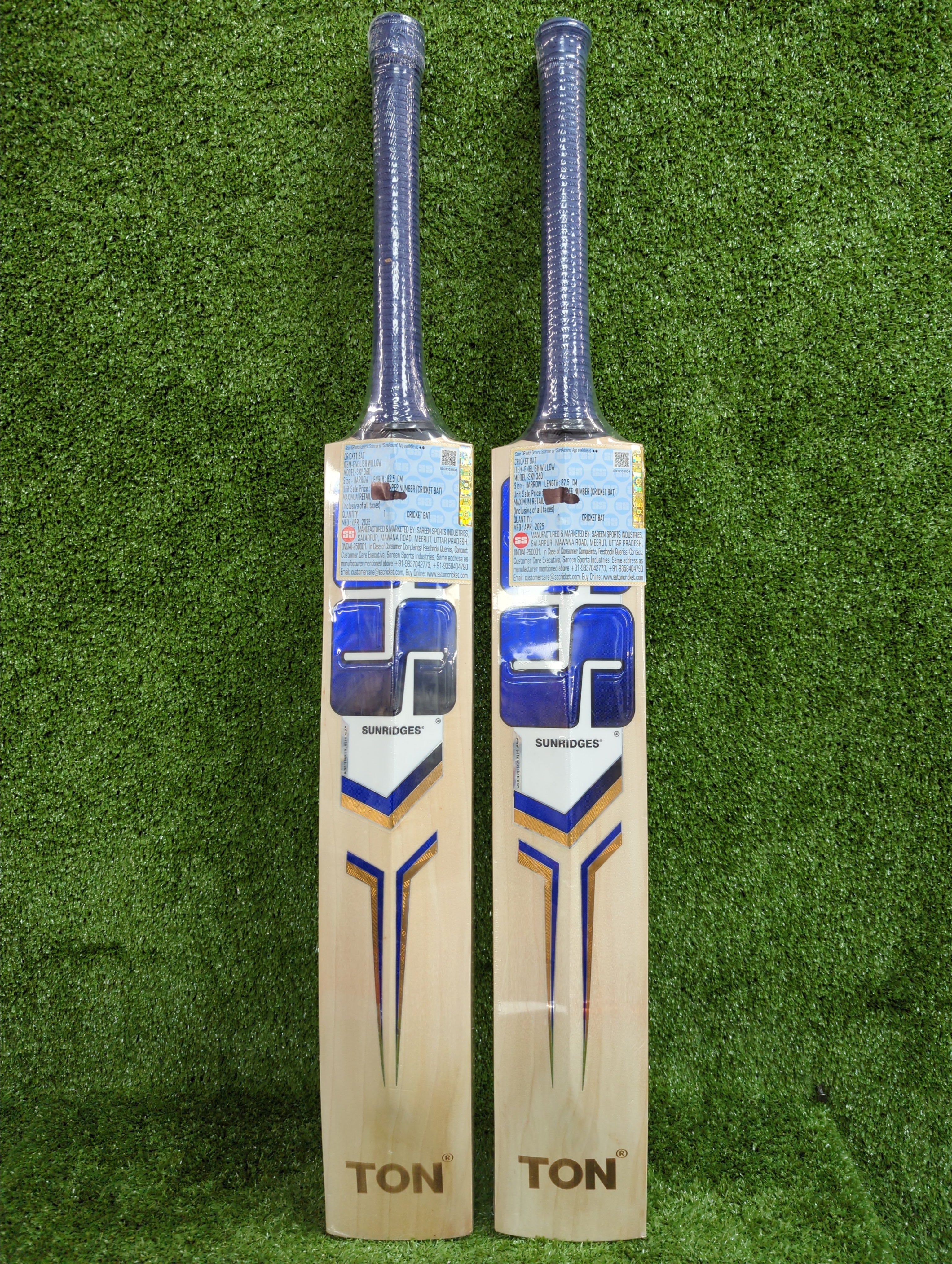Premium SS Sky 360 Harrow English Willow Cricket Bat - Professional Grade for Matches & Practice - Perfect for Club Players & Tournament Use