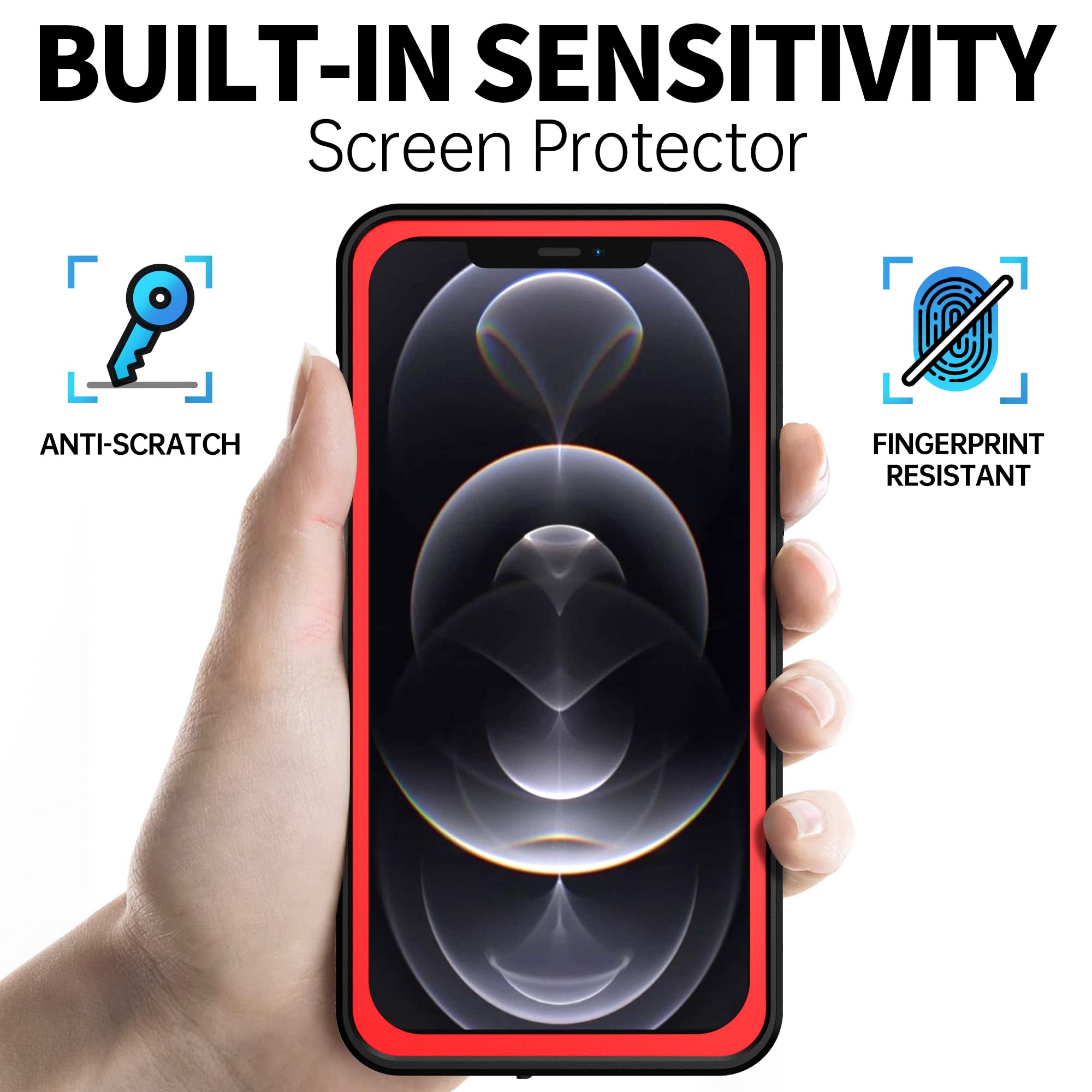 BEASTEK Waterproof Case for iPhone 12 Pro Max (6.7