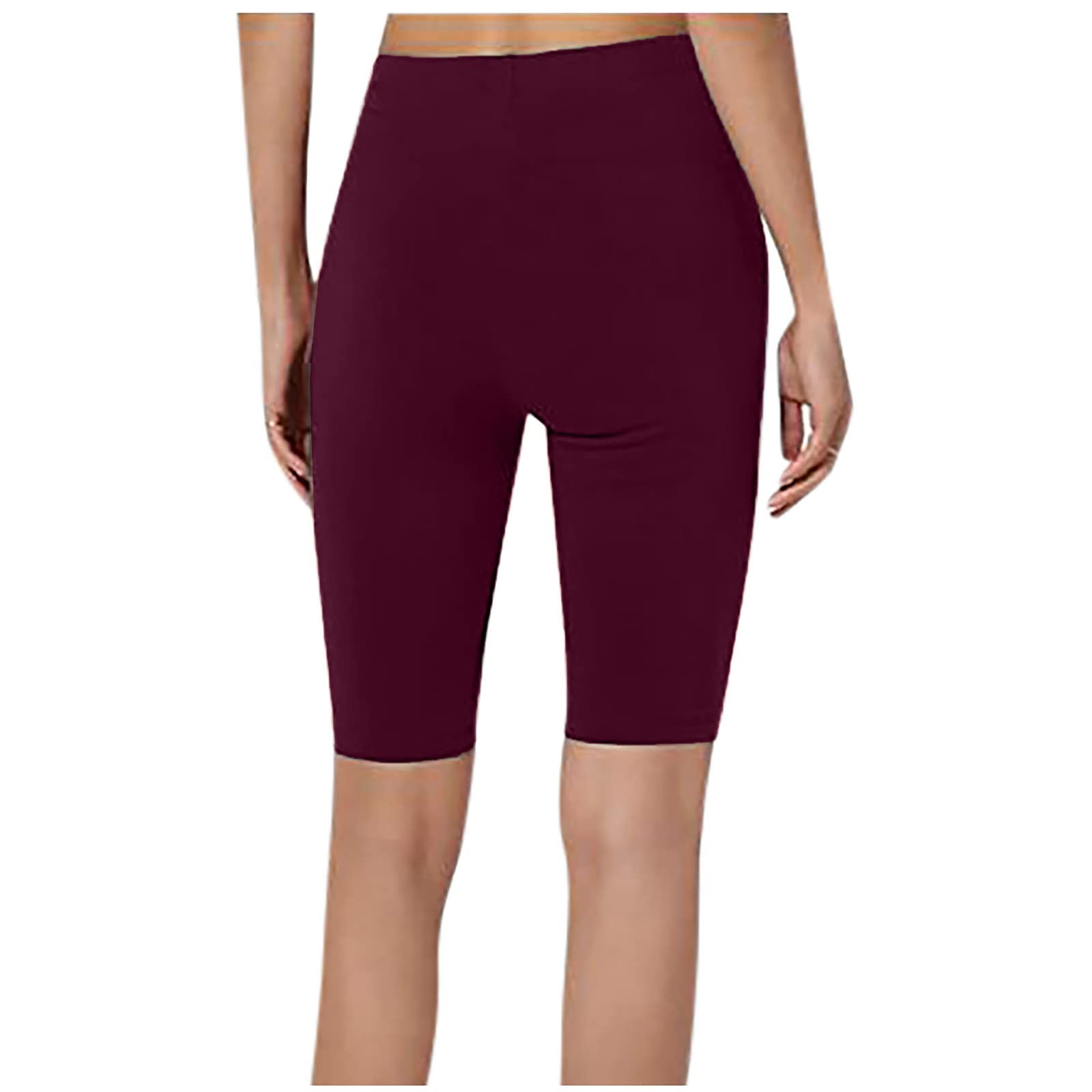 XUNRYAN Women's High Waist Stretchy Biker Shorts - Yoga Running Gym Workout Athletic Leggings for Hiking & Sports | Perfect for Fitness, Lounge & Everyday Wear