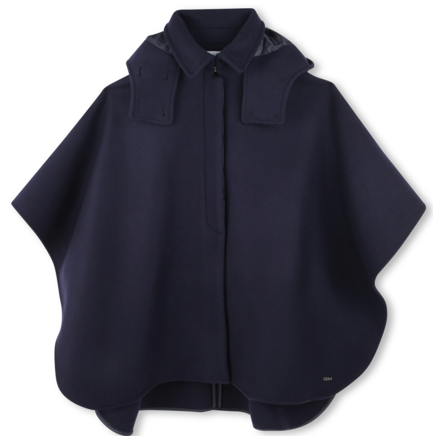 Chloe Women's Winter Coat Size 12A - Elegant Long Wool Blend Jacket for Cold Weather | Perfect for Office, Parties & Outdoor Activities
