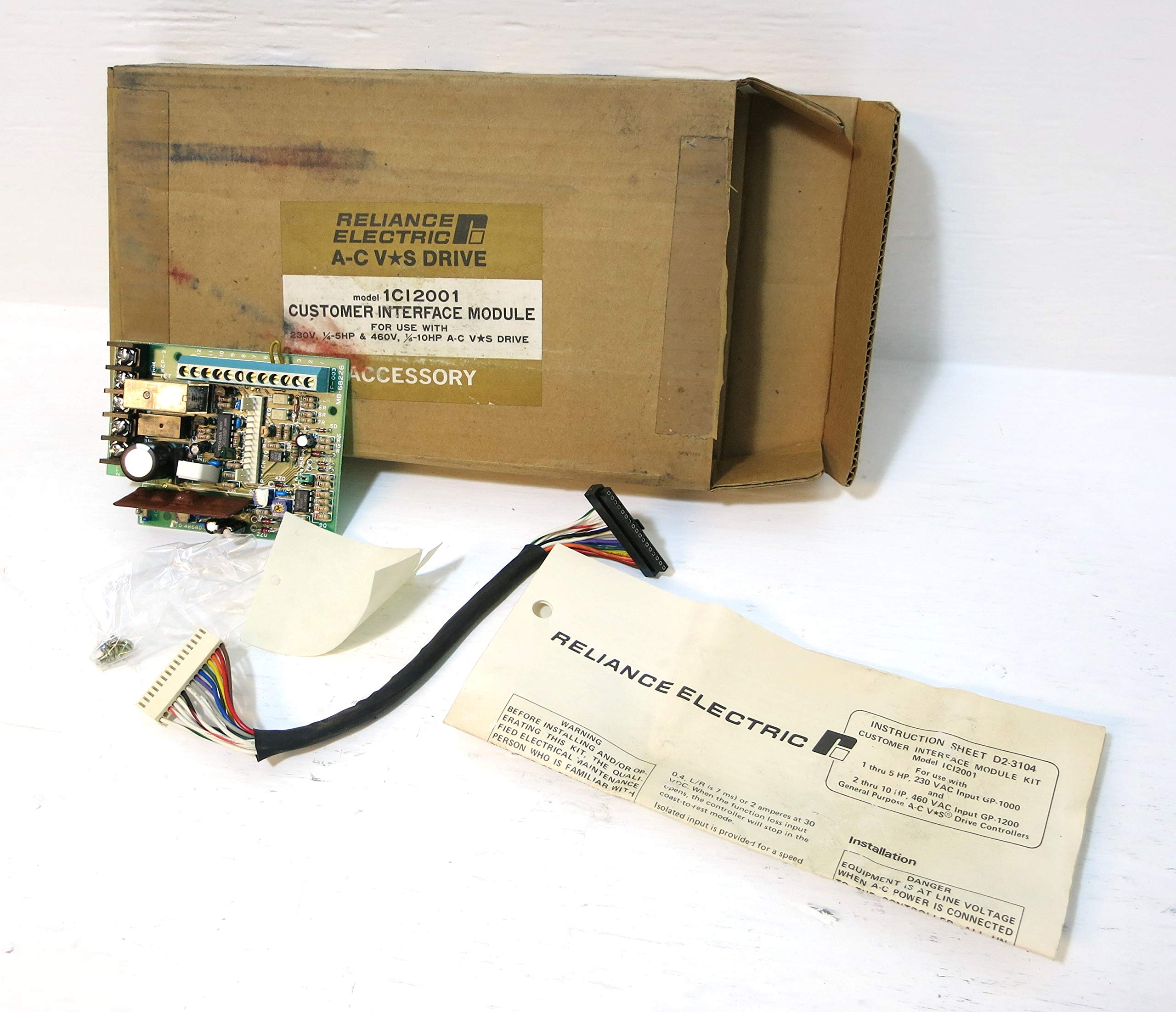 1CI2001 Customer Interface Module - Industrial Automation & Control System Interface for PLCs & HMIs | Perfect for Factory Automation & Process Control Applications