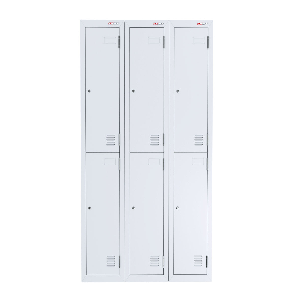 Ausfile Lockers - Secure Storage Lockers for Home, Office & School - Durable Metal Lockers with Key Lock for Gym, Locker Room & Storage Organization