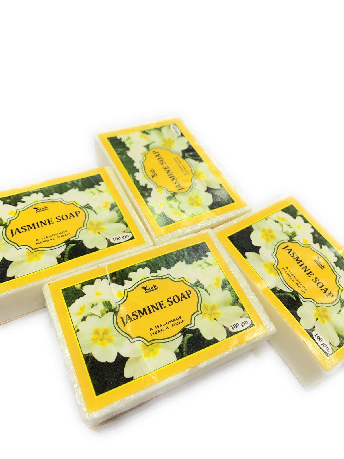 Jasmine Soap - 100g Fresh Ayurvedic Handmade Chameli Soap for Brightening & Clearing Skin | Natural Glow Booster | Perfect for Daily Skincare & Aromatherapy Relaxation
