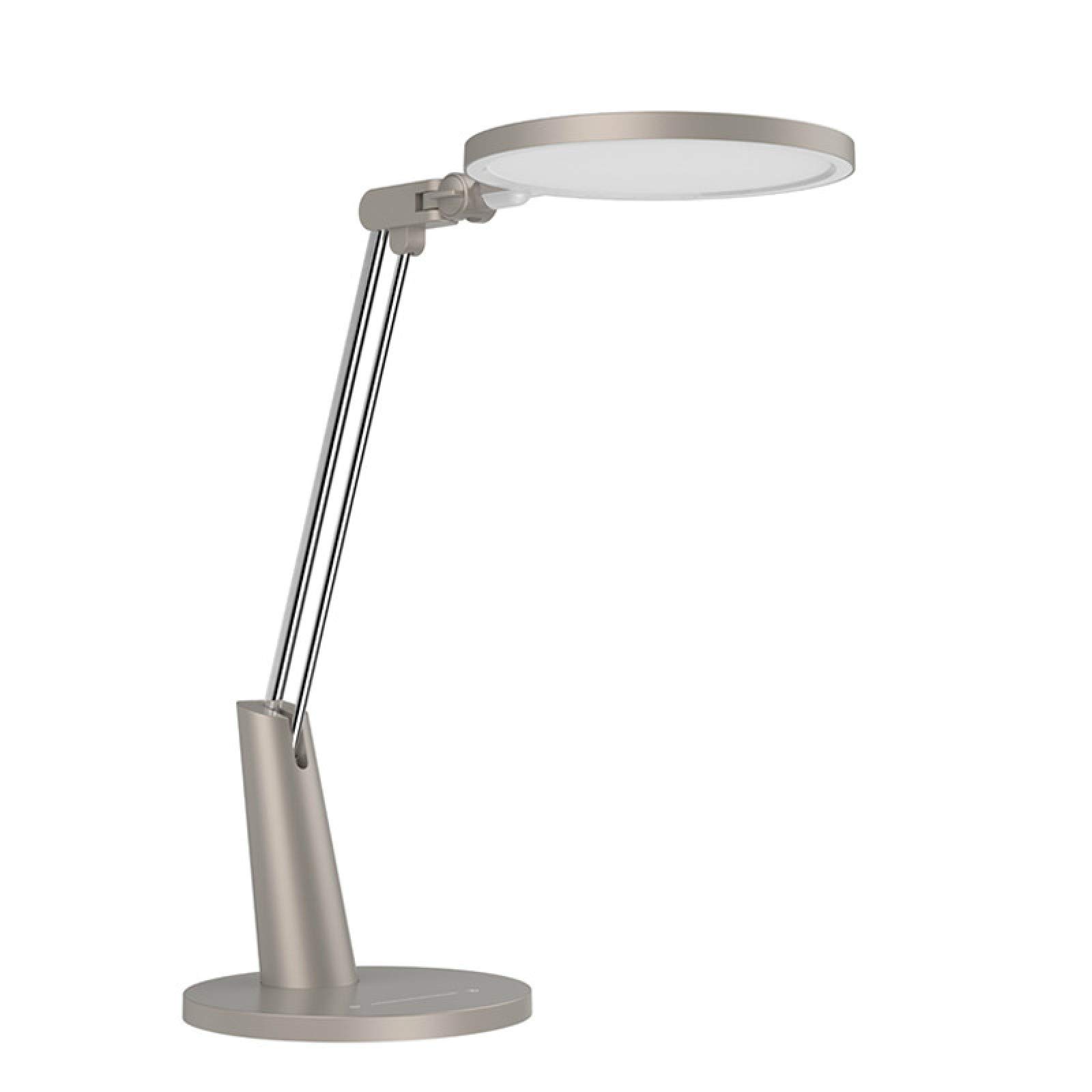 IADZ LED Desk Lamp with Eye Protection, Smart Timer, Adjustable Brightness - Perfect for Studying, Reading, Office, and Kids Room Lighting