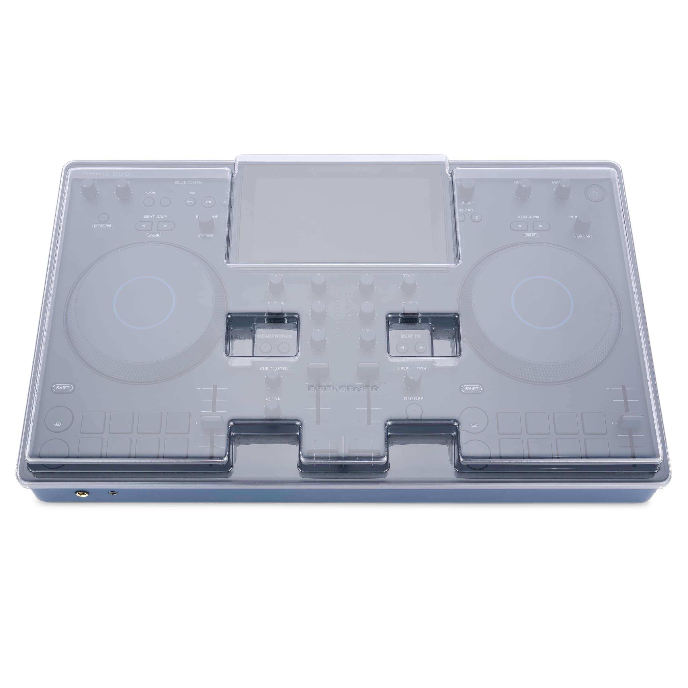 Decksaver Super Strong Polycarbonate Custom Fit Cover for AlphaTheta OMNIS-DUO | Dustproof Travel & Home Protection | DJ Equipment Shield for Studio & Live Performances