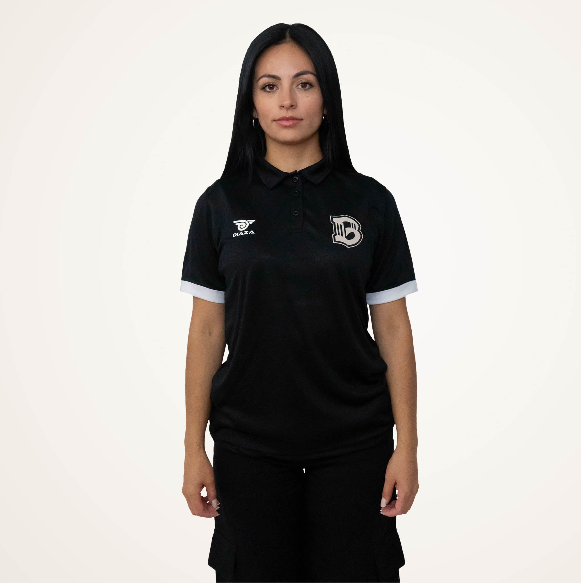 Brooklyn FC Women's Black Polo Shirt - Breathable & Stylish Soccer Jersey for Training & Matches - Perfect for Fans, Players & Casual Wear
