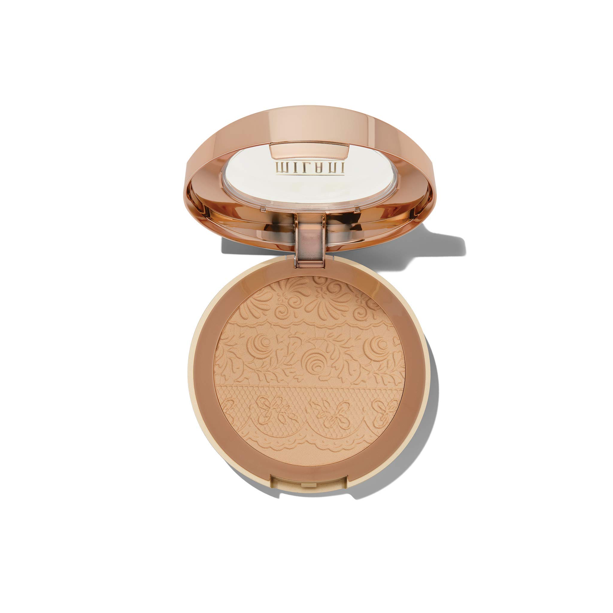 Milani The Multitasker Face Powder - Lightweight Pressed Powder Foundation for All-Day Wear, Tan Shade, 0.37 oz | Perfect for Touch-Ups & Oil Control | Great for Everyday Makeup & On-The-Go Use