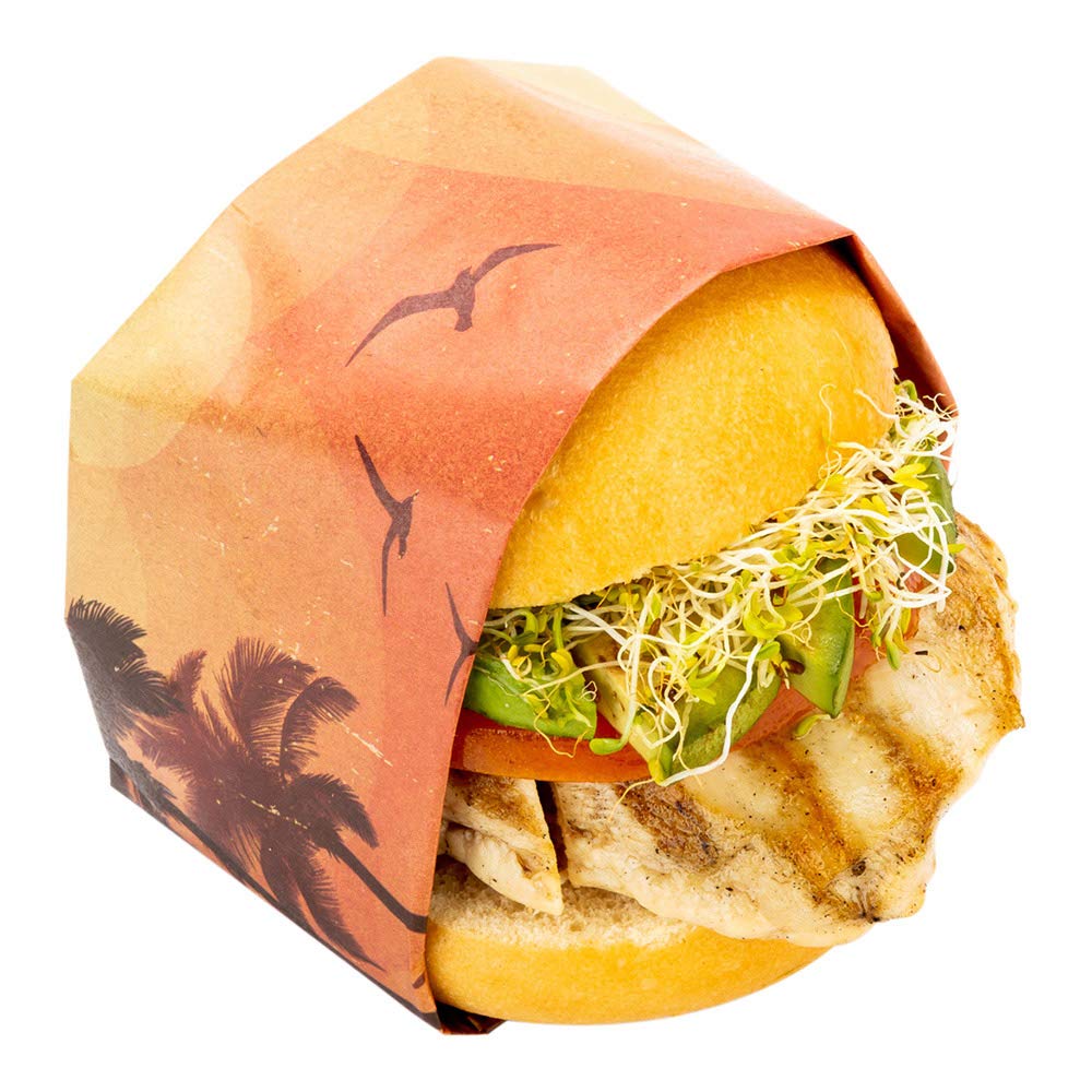 Restaurantware 12 Inch Deli Papers - 200 Pack Greaseproof & Microwave-Safe Kraft Food Wrapping Papers for Sandwiches, Burgers & Takeout | Ideal for Restaurants, Picnics, BBQs & Food Packaging