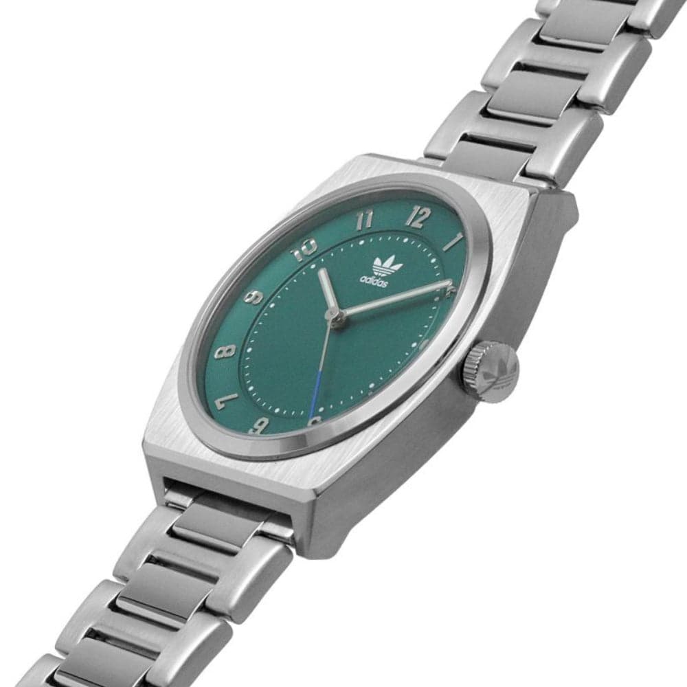 Adidas AOSY22027 Green Dial Stainless Steel Unisex Watch - Stylish & Durable for Everyday Wear, Sports & Outdoor Activities