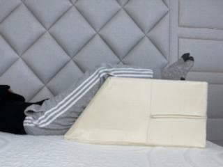 Orthopedic Leg Wedge Pillow with Gel Memory Foam Topper - 26
