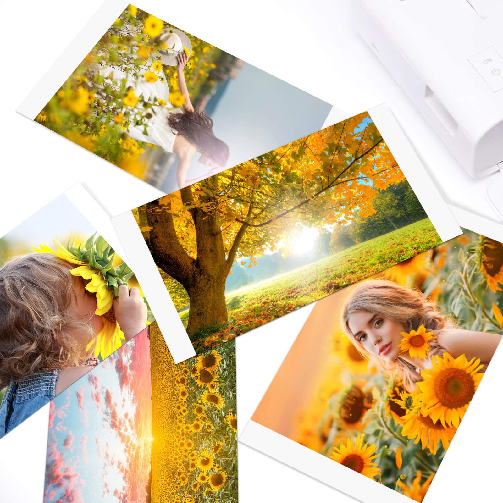 Compatible Canon KP-108IN KP108 12-Color Ink Cartridge & 432-Sheet Photo Paper Set (4