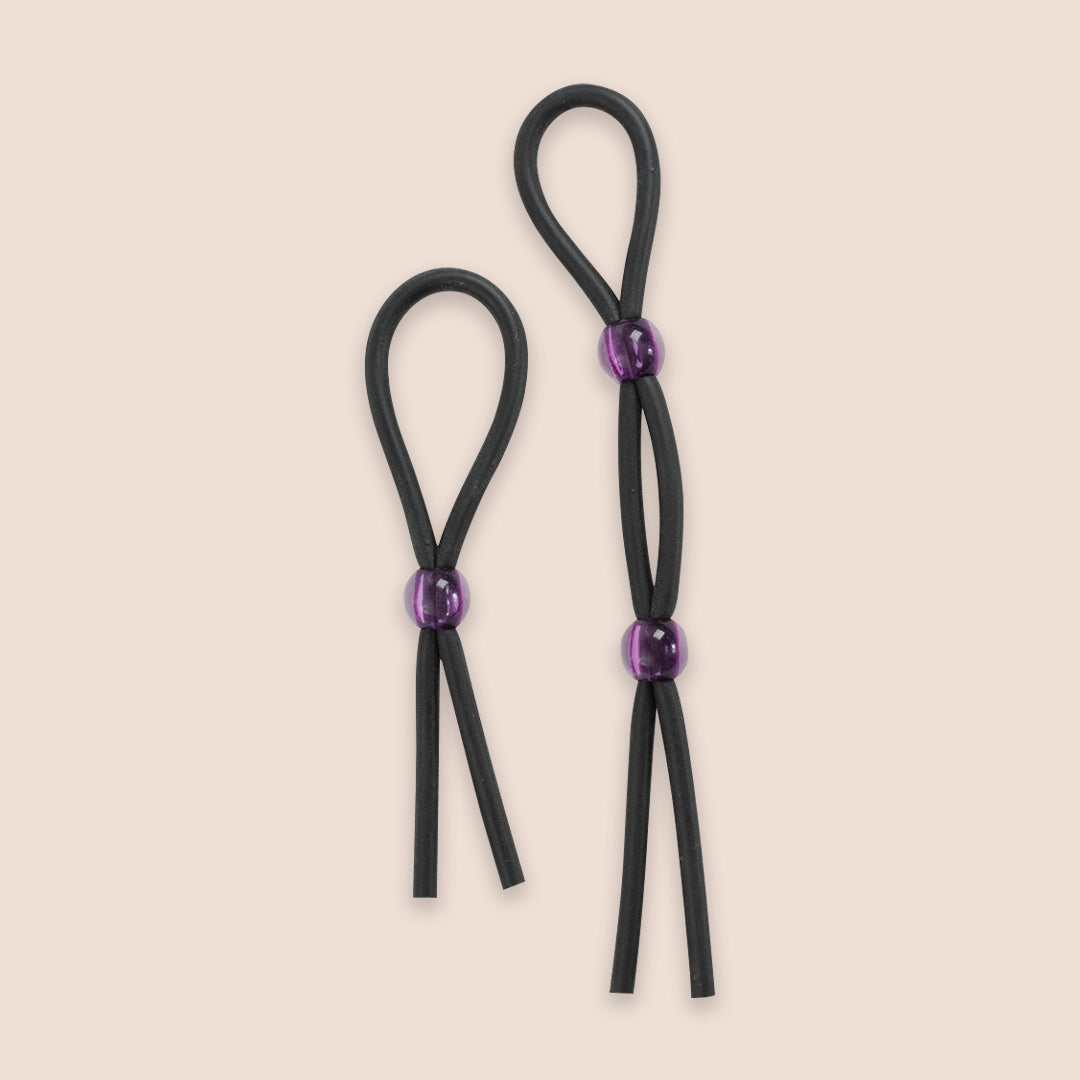 Premium Adjustable Silicone Cock Ring Set - Comfortable & Stretchy Shaft Straps for Enhanced Pleasure & Performance - Perfect for Couples & Solo Play
