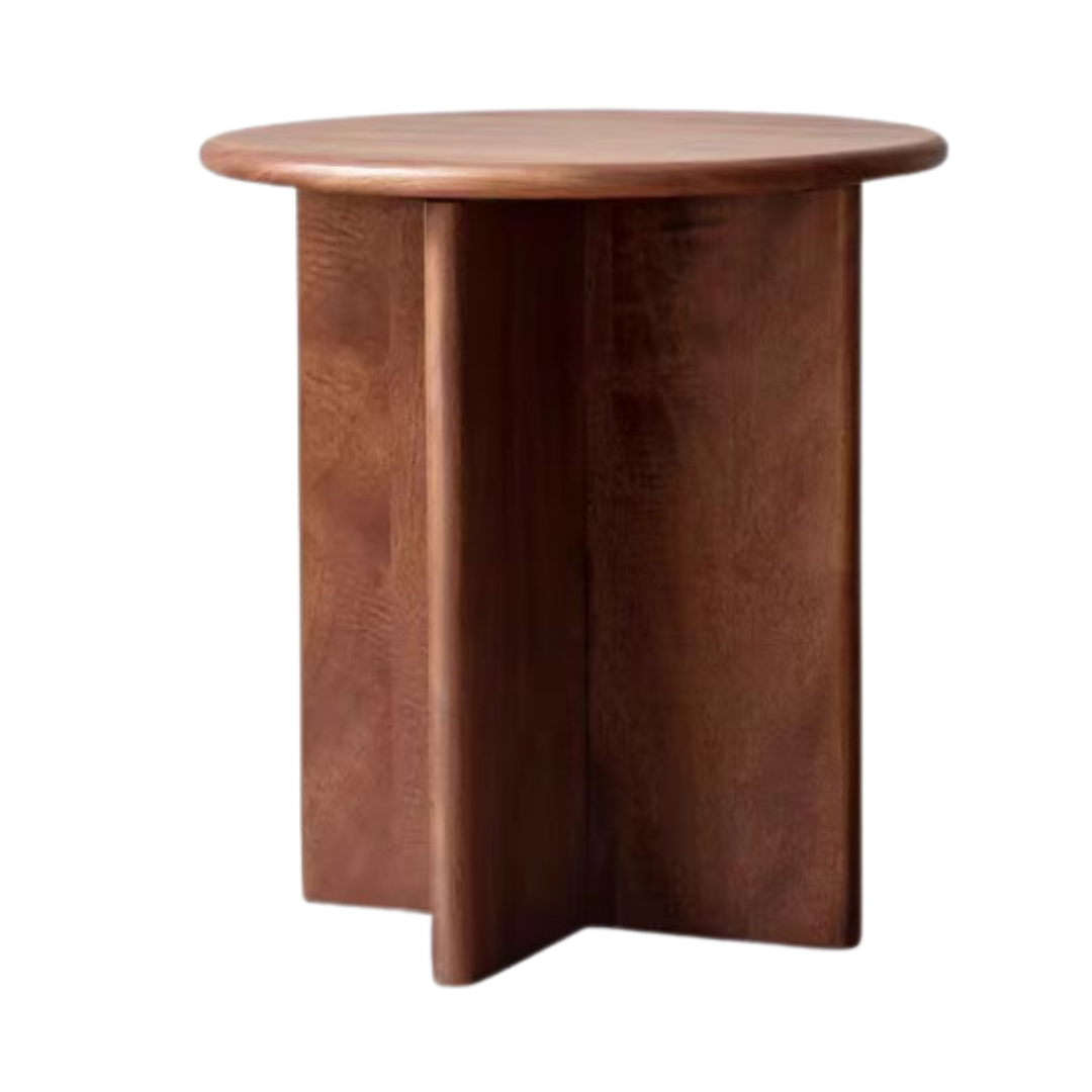17.7x17.7x18.9 inch/ 45x45x48сm/ Rich Dark Walnut color / small coffee table