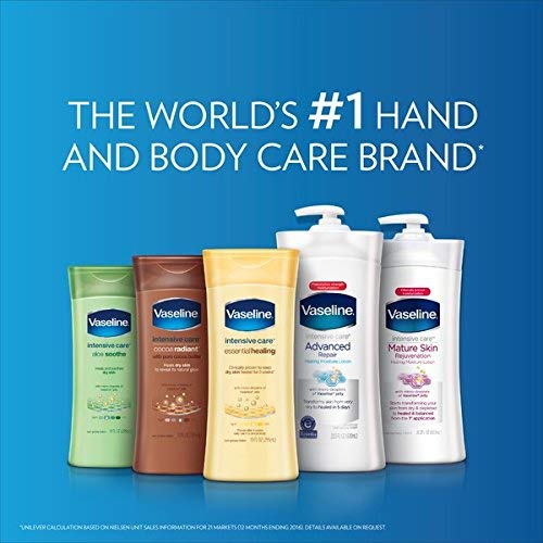 Vaseline Aloe Soothe Spray 2-Pack (13 oz Total) - Non-Greasy Fast Absorbing Body Moisturizer for Dry & Sensitive Skin - Hydrating After Sun Care & Daily Lotion for Face, Hands & Body - Perfect for Summer & Travel
