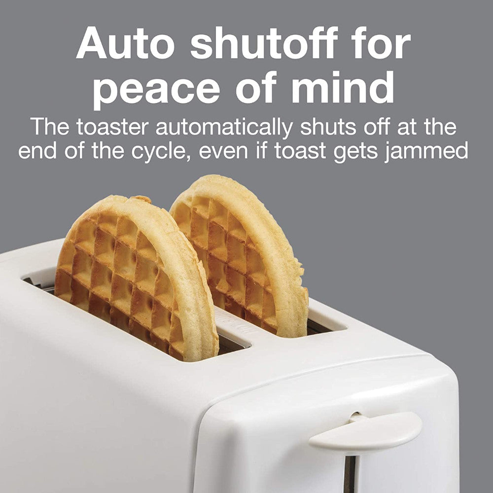 Proctor Silex 2-Slice Toaster 22611 - Compact Countertop Toaster for Bagels, Bread & Pastries - Perfect for Breakfast, Kitchen & Dorm Rooms
