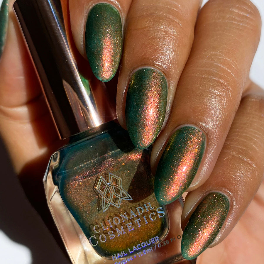 Red Sunrise Sailor's Demise Nail Polish - Long Lasting Vegan Nail Lacquer for Women - Perfect for Date Nights & Special Occasions