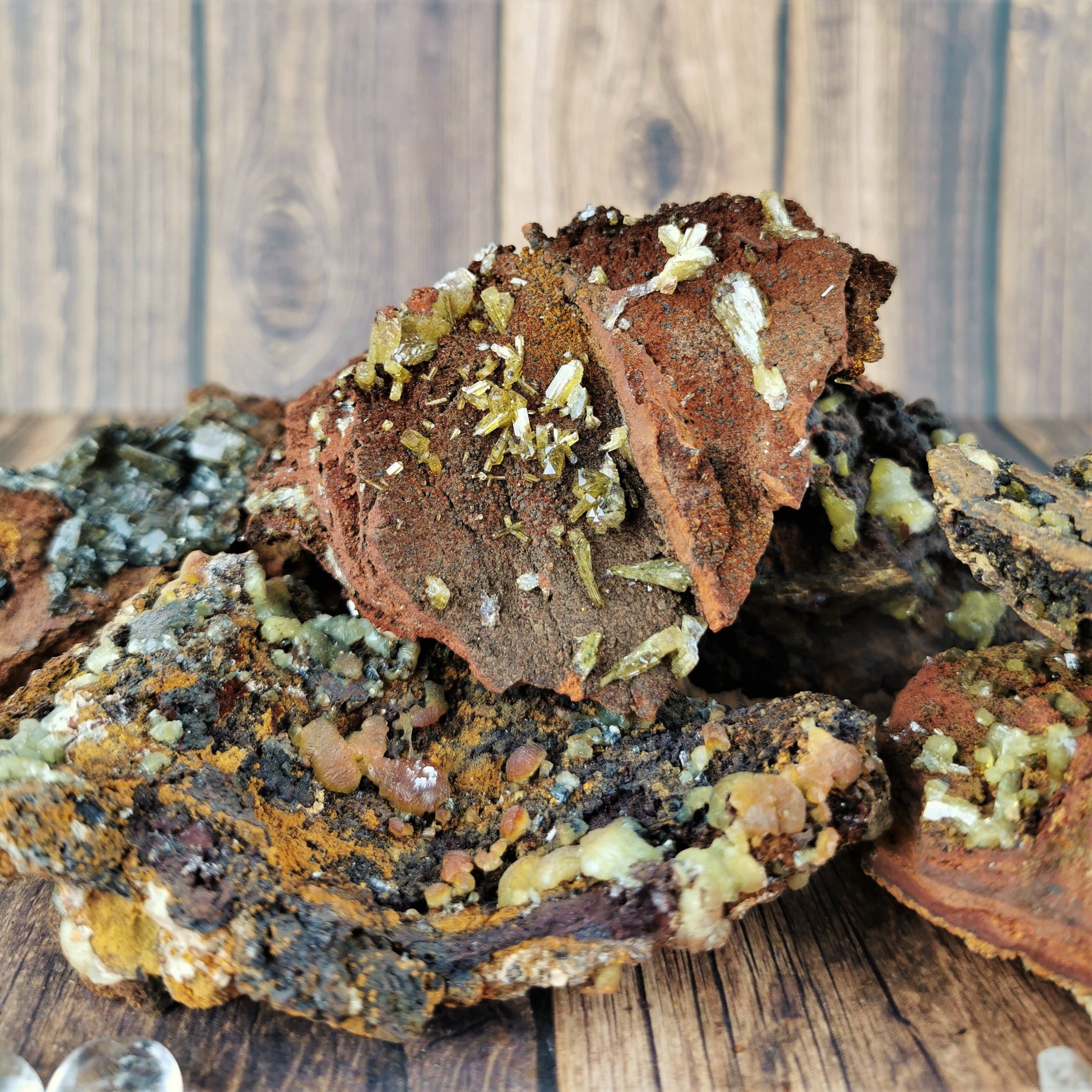 Natural Adamite Mineral Specimens - 8 to 10cm Raw Crystals for Collectors, Healing & Home Decor | Geology Gifts, Meditation & Display Pieces