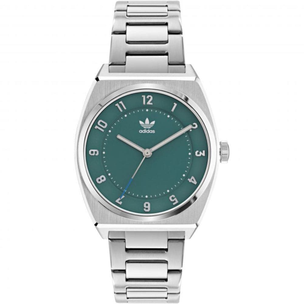 Adidas AOSY22027 Green Dial Stainless Steel Unisex Watch - Stylish & Durable for Everyday Wear, Sports & Outdoor Activities