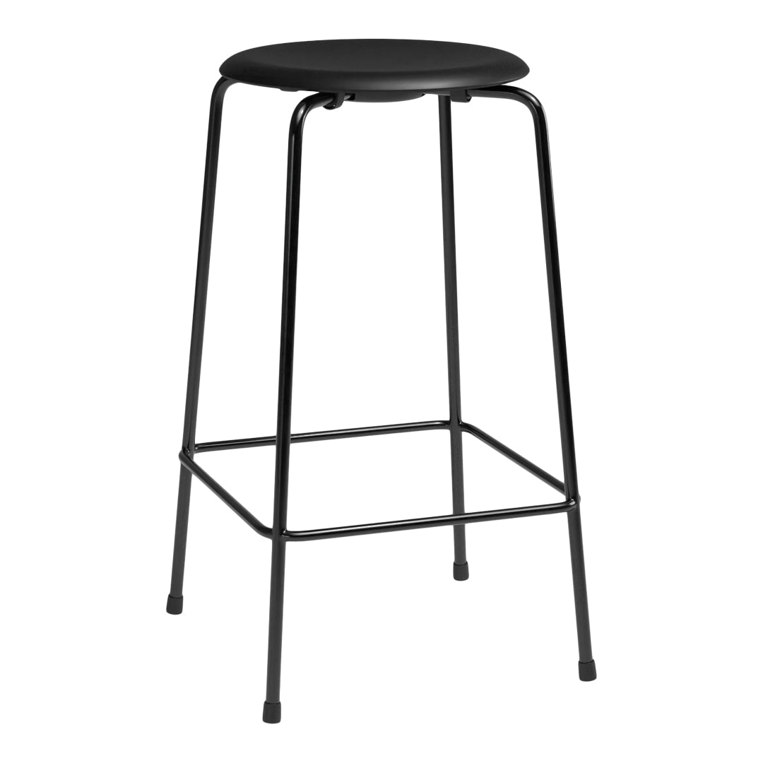 Premium High Dot Bar Stool with 4 Legs - Modern Kitchen & Bar Counter Stool for Home, Restaurant, and Cafe Use