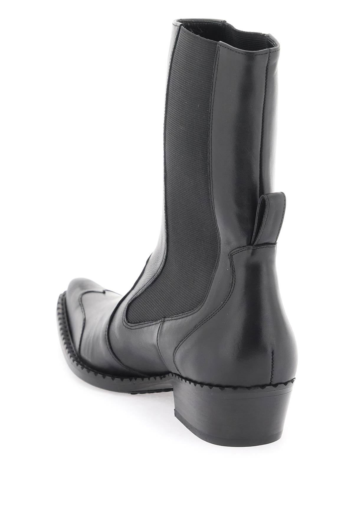 By Far Otis Chelsea Boots for Women - Waterproof Leather Ankle Boots with Side Zipper - Stylish & Comfortable for Fall, Winter, and Everyday Wear