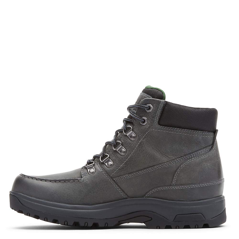 Dunham Men's 8000 Works Moc Waterproof Boot - Comfortable Slip-Resistant Work Shoes for Construction, Hiking & Outdoor Activities
