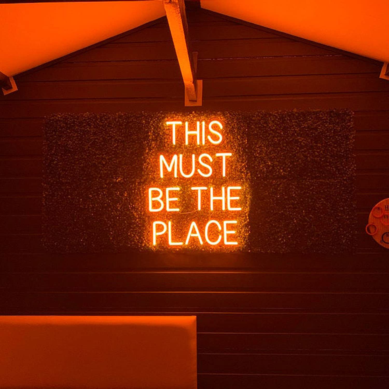 Custom Yellow LED Neon Sign - Personalized Wall Decor for Weddings, Anniversaries & Parties | Romantic Home Decor, Bar Sign, Gift Idea for Couples