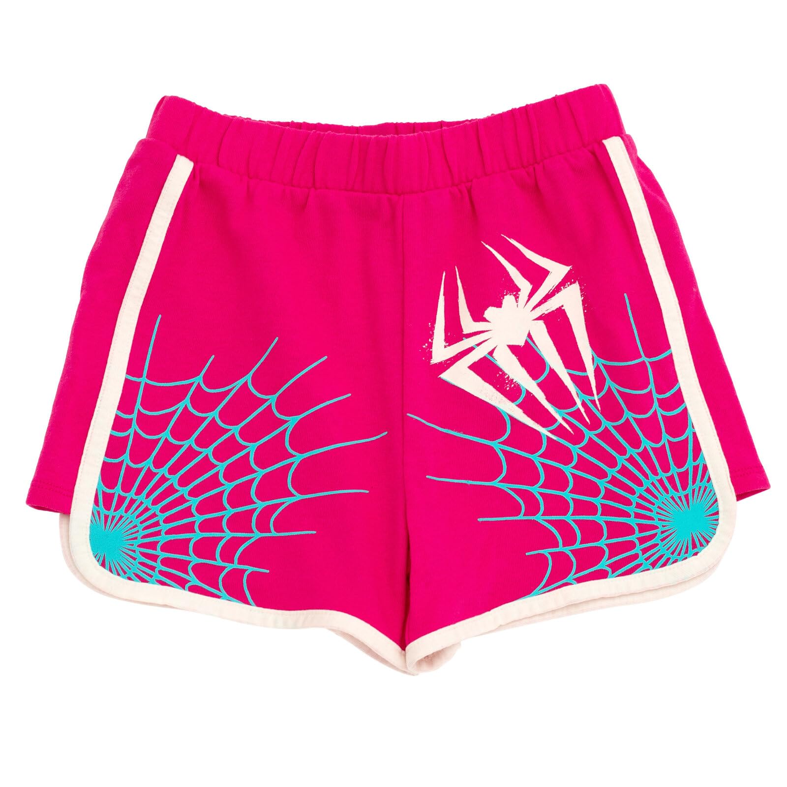 Marvel Spider-Man Girls Cosplay Tank Top & French Terry Dolphin Shorts Outfit Set (2T-16) | Superhero Costume for Kids | Perfect for Halloween, Dress-Up & Birthday Parties