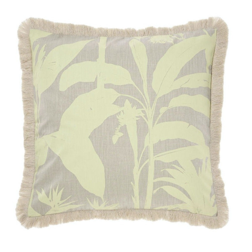 Premium Linen House 48x48cm Habitation Cushion - Soft Square Throw Pillow for Sofa, Bed, Floor Seating & Home Decor