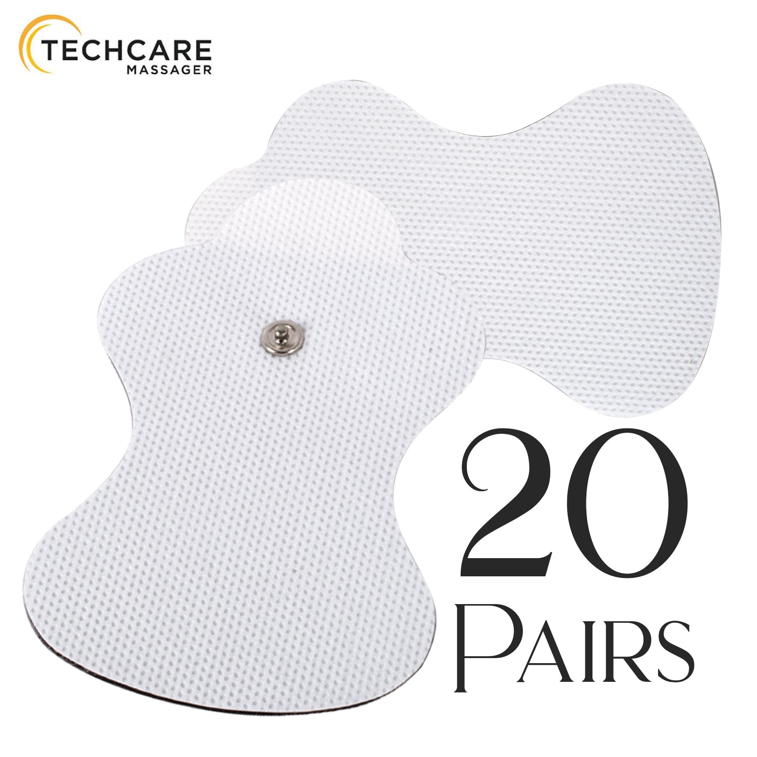 Omron TENS Unit Replacement Electrodes - Conductive Gel Pads for Muscle Stimulator Therapy - Ideal for Pain Relief, Physical Therapy & Home Use