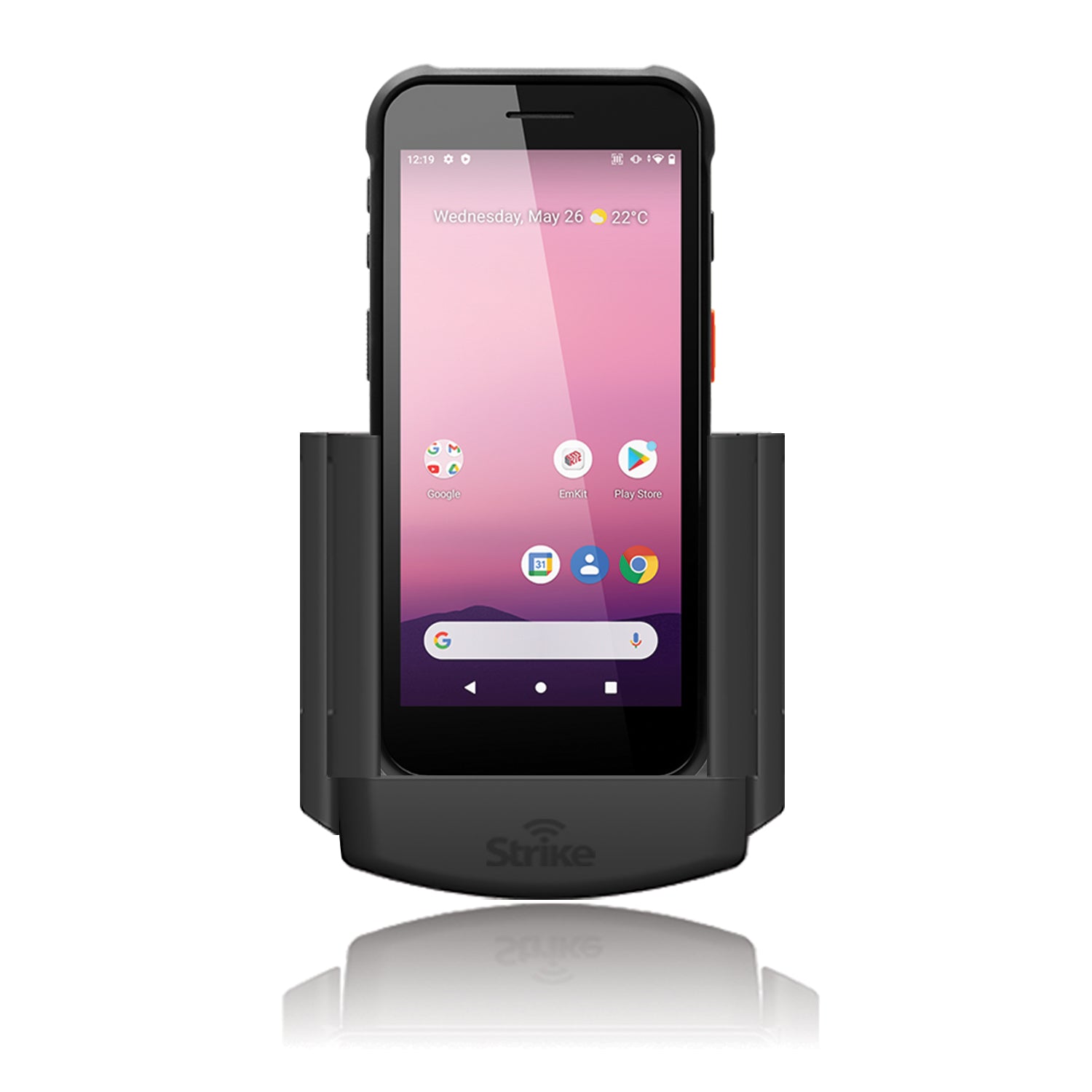 Point Mobile PM75 Car Mount Holder - Universal DIY Phone Cradle for Safe Driving & Hands-Free Navigation - Perfect for Road Trips, Commuting & Delivery Drivers