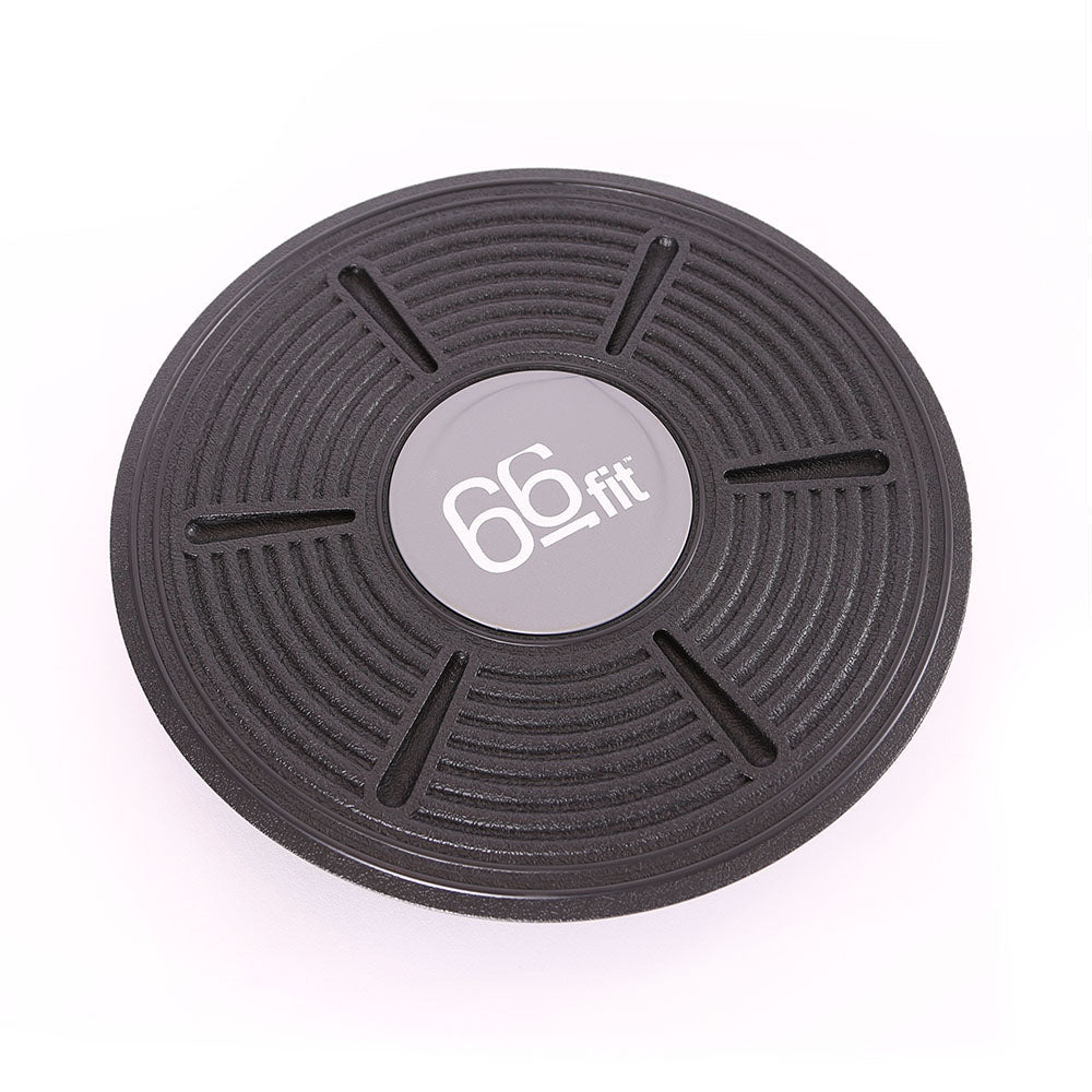 66Fit Plastic Balance Board - 36cm Wobble Board for Core Strength, Stability Training & Physical Therapy - Perfect for Home Gym, Yoga & Kids Exercise