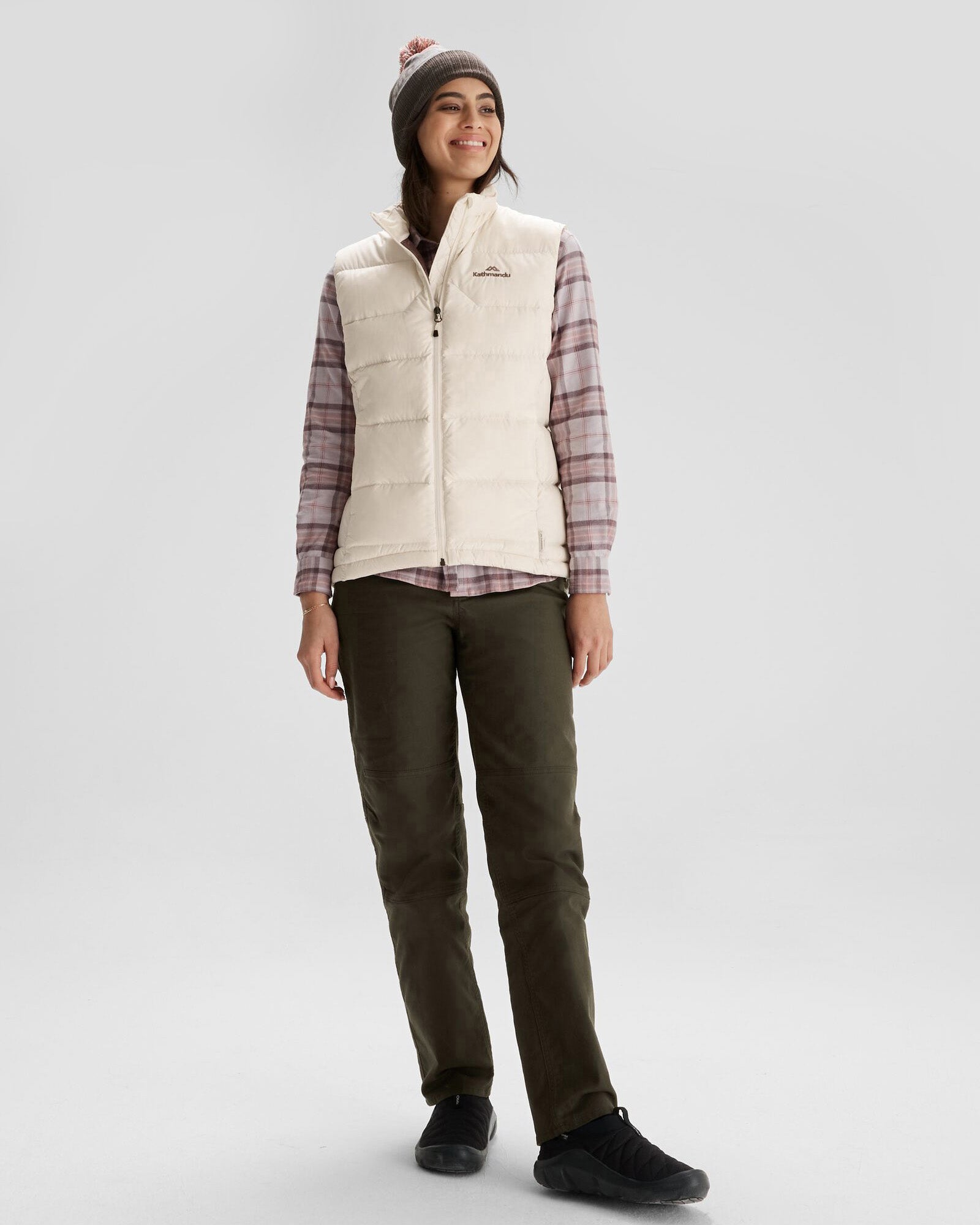 Women's Epiq Down Vest - Lightweight Natural Puffer Vest for Cold Weather, Outdoor Activities & Casual Wear
