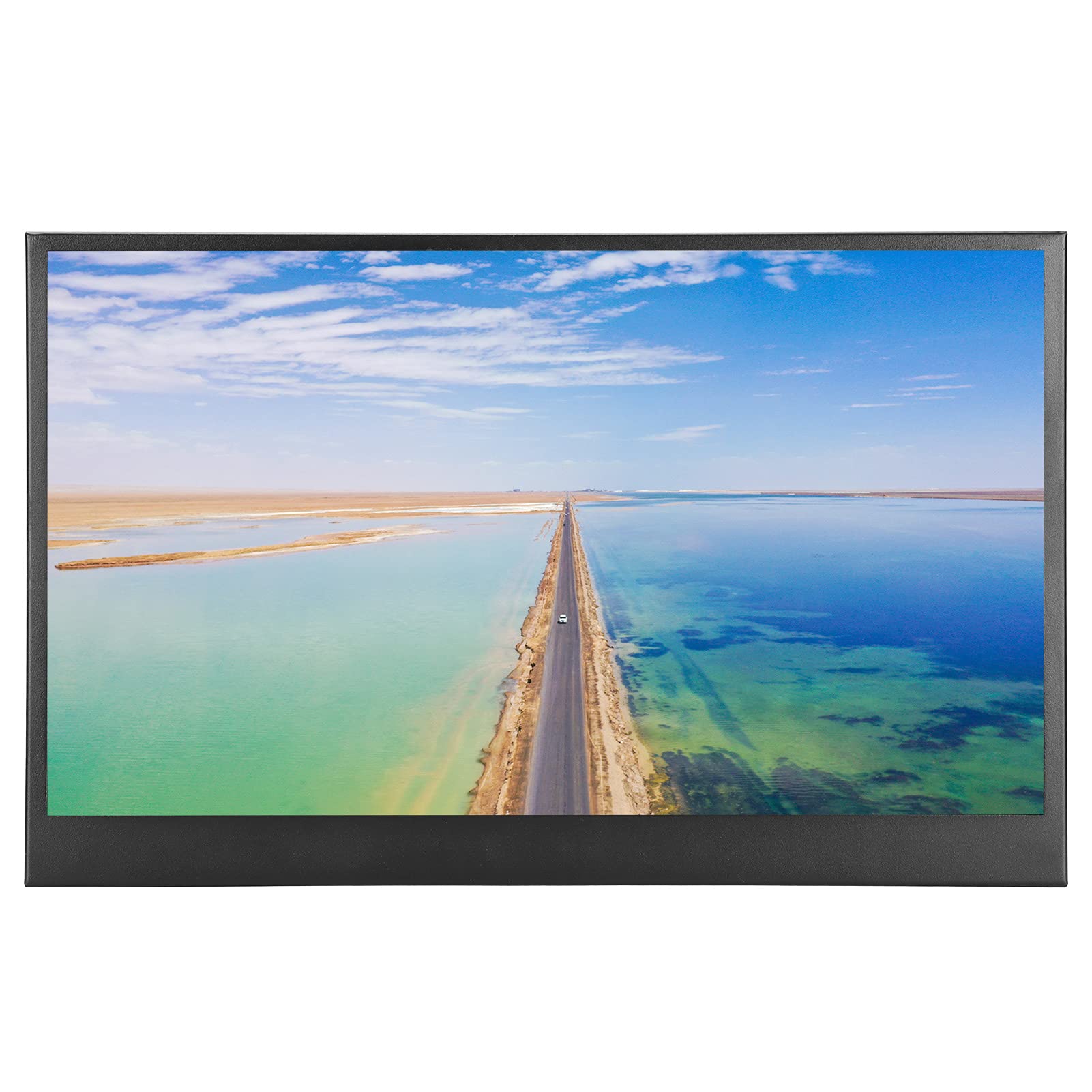 14 Inch Portable Monitor with 170° Widescreen Display, Micro USB Gaming Monitor with Dual 3W Speakers - Compatible with Laptop, PC, Xbox & PlayStation - Perfect for Gaming, Work & Travel