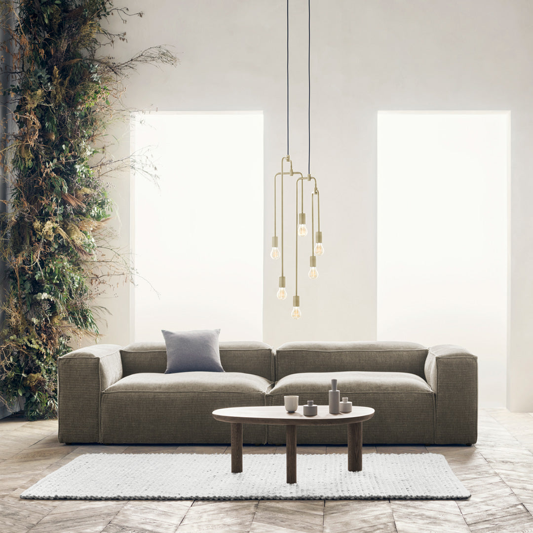 Cosima 2-Seater Sofa - Modern Fabric Loveseat for Small Spaces | Perfect for Living Room, Apartment & Office Waiting Area