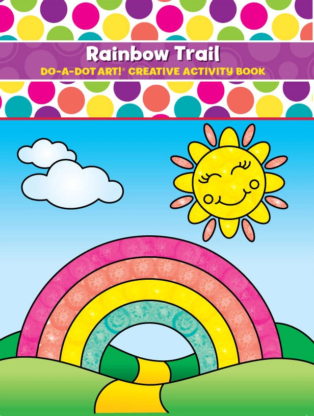Do A Dot Rainbow Trail Book - Fun & Educational Dot Marker Activity for Kids | Perfect for Preschool Learning, Art Projects & Creative Play