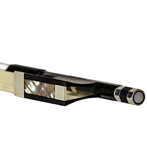 Premium Giuliani Carbon Fiber Violin Bow 4/4 Size - Professional Grade for Advanced Players - Perfect for Orchestras, Solo Performances & Practice Sessions