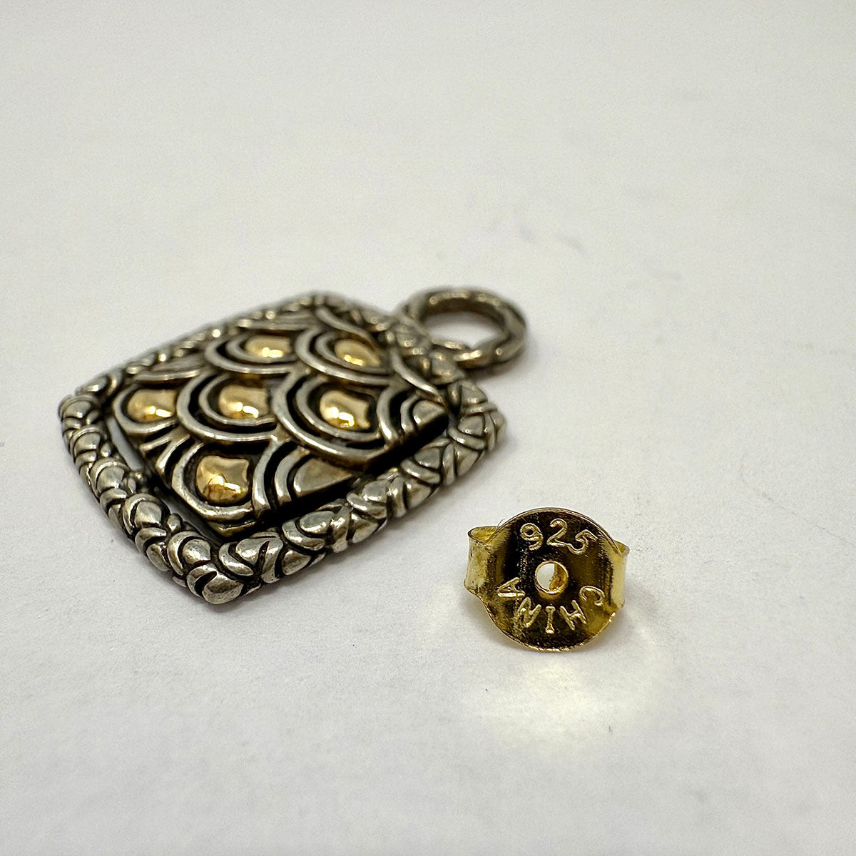 John Hardy Sterling Silver & Gold Earrings for Women - Elegant Handcrafted Jewelry for Parties, Weddings & Everyday Wear