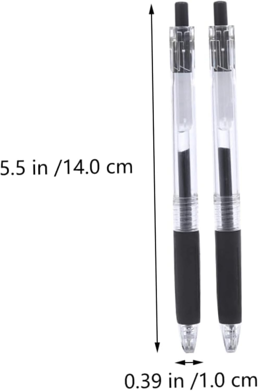 16 Pack Smooth Writing Gel Ink Pens - Quick-Drying Black Ballpoint Rollerball Pens for Students, Office & School Supplies (Perfect for Note Taking, Journaling & Art Projects)