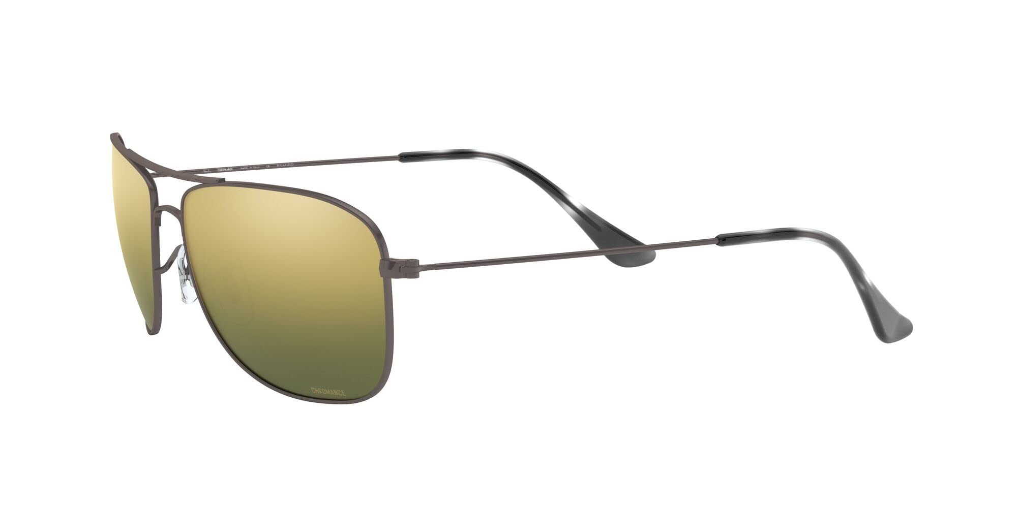 Ray-Ban RB3543 Chromance Aviator Sunglasses for Men & Women - Polarized UV Protection Lenses - Classic Pilot Style for Driving, Travel & Outdoor Activities