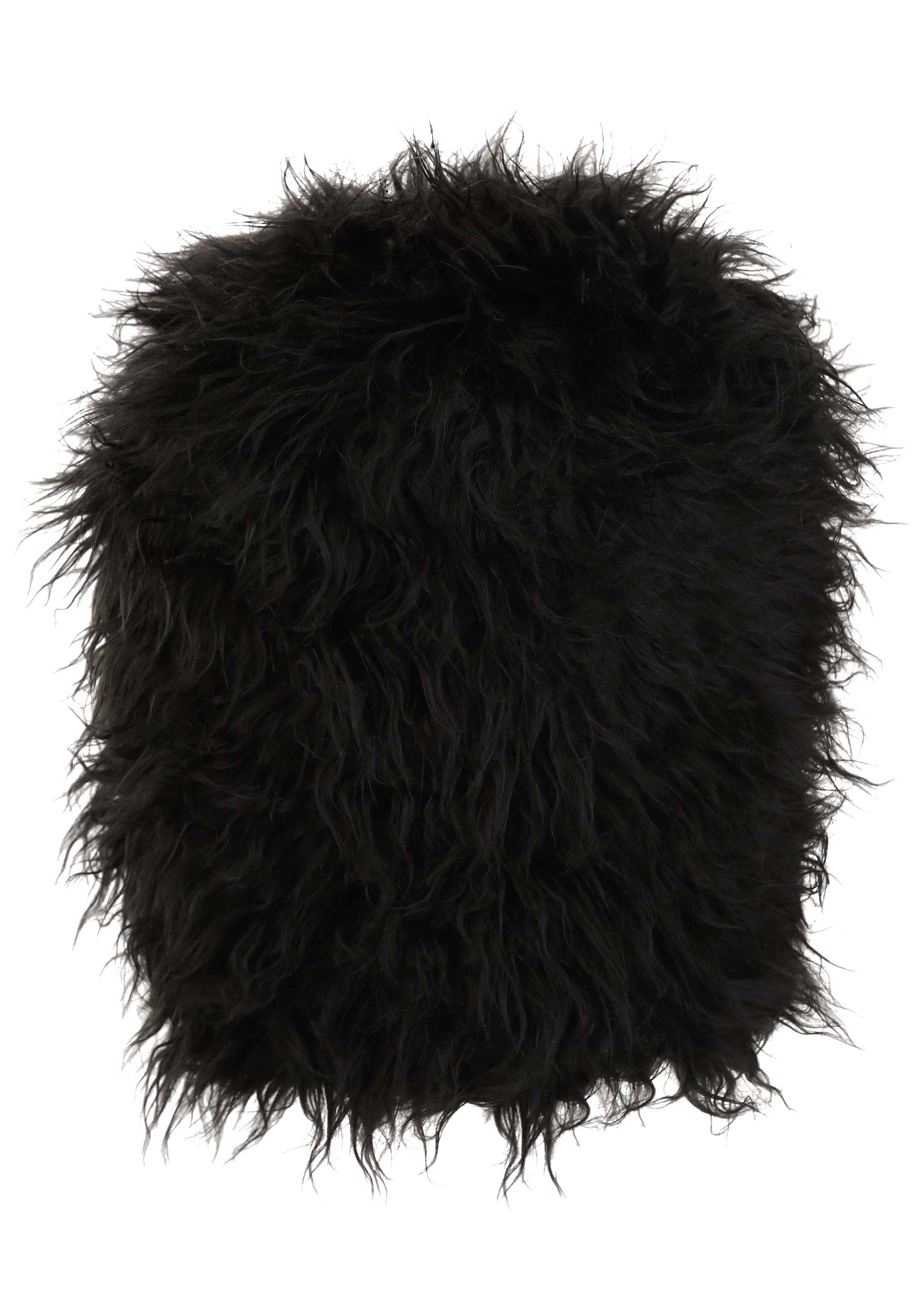Frankenstein's Monster Costume Hat - Soft Plush Faux Fur Hat with Detailed Appliques for Halloween Cosplay & Horror Theme Parties
