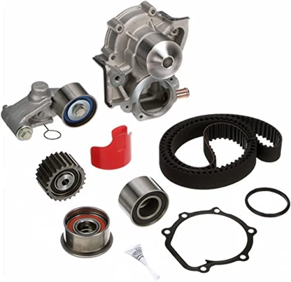 Gates TCKWP307AN PowerGrip Premium Timing Belt Kit with Water Pump - Replacement for Ford, Chevy, Dodge - Perfect for Engine Maintenance & Performance Upgrades