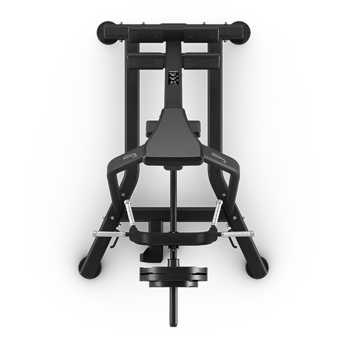 Vision Fitness PL36 Incline Lever Row Machine - Home Gym Strength Training Equipment for Back & Arm Workouts