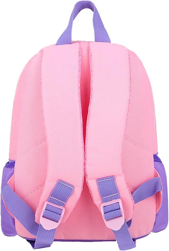 **CHERUBIC Toddler Backpack - Waterproof Cute Small Preschool Backpack for Boys & Girls, Lightweight Kids Travel Backpack with Cartoon Design - Perfect for Daycare, School, and Family Trips**