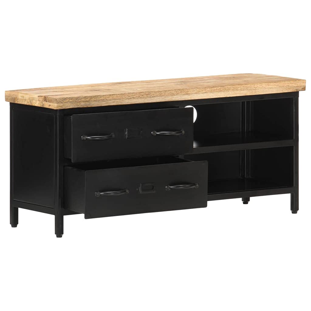 Modern TV Stand with Storage - 35.4