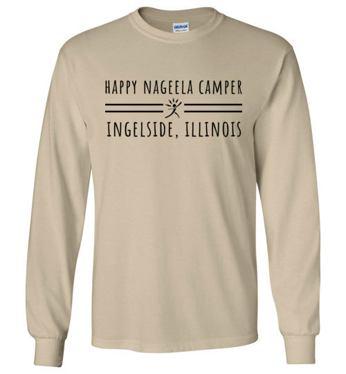 Nageela Midwest Long Sleeve T-Shirt for Men & Women | Comfortable Cotton Crewneck Tee | Perfect for Casual Wear, Outdoor Activities & Layering
