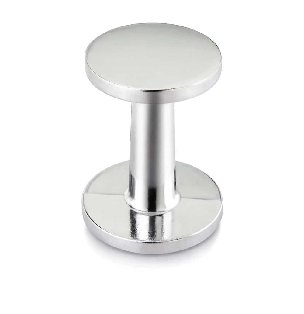 Premium Cuisinox Double-Sided Flat Espresso Tamper - Perfect for Baristas & Home Coffee Brewing