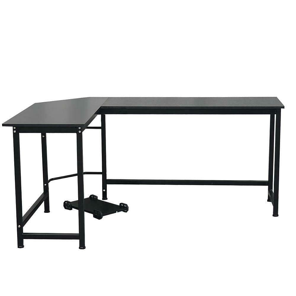 L-Shaped Corner Computer Desk with CPU Stand - Home Office & Gaming Workstation for PC, Laptop, and Multiple Monitors | Perfect for Small Spaces, Streaming Setup, and Ergonomic Workspace