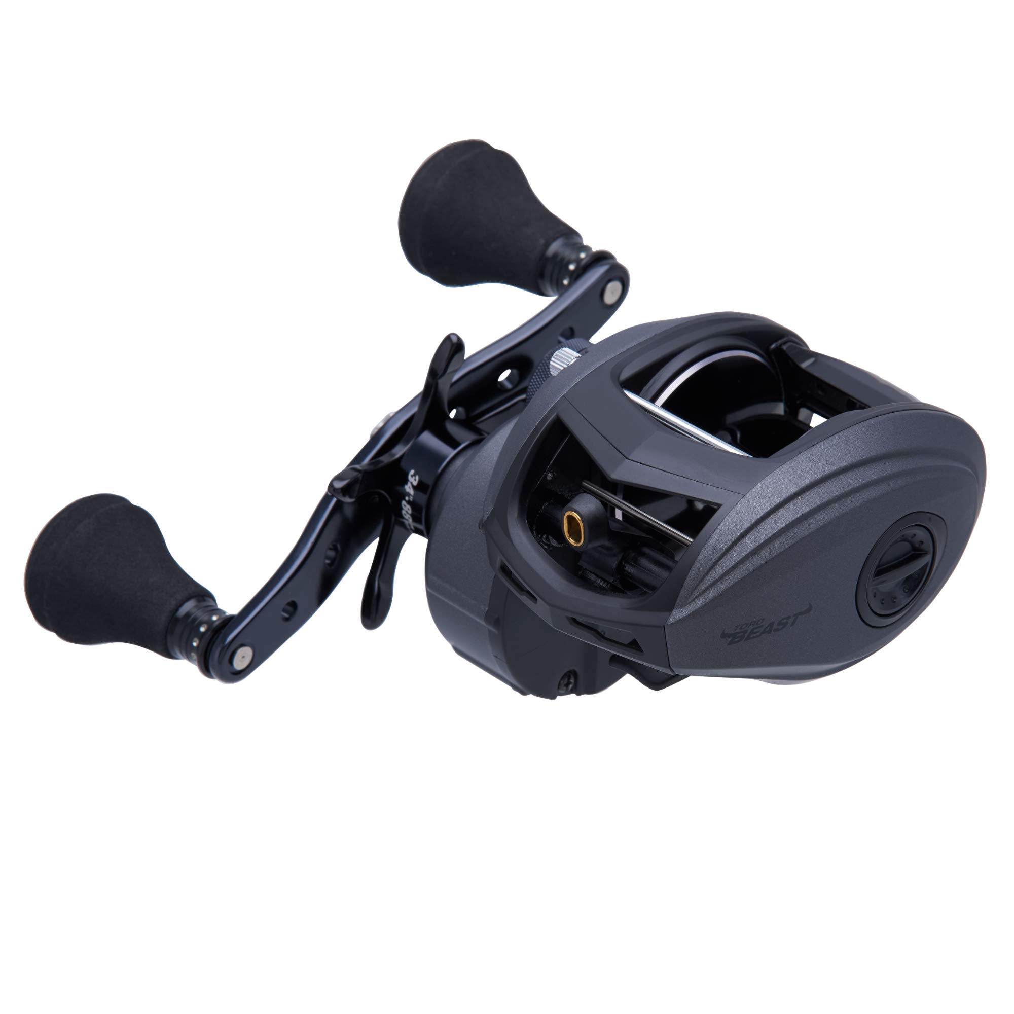 Abu Garcia Revo Toro Beast Low Profile Baitcast Fishing Reel - Saltwater & Freshwater Use - Left/Right Hand Retrieve - Best for Bass, Pike & Saltwater Game Fish